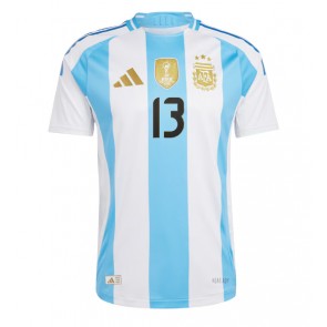 Billiga Argentina Cristian Romero #13 Hemmatröja Copa America 2024 Kortärmad